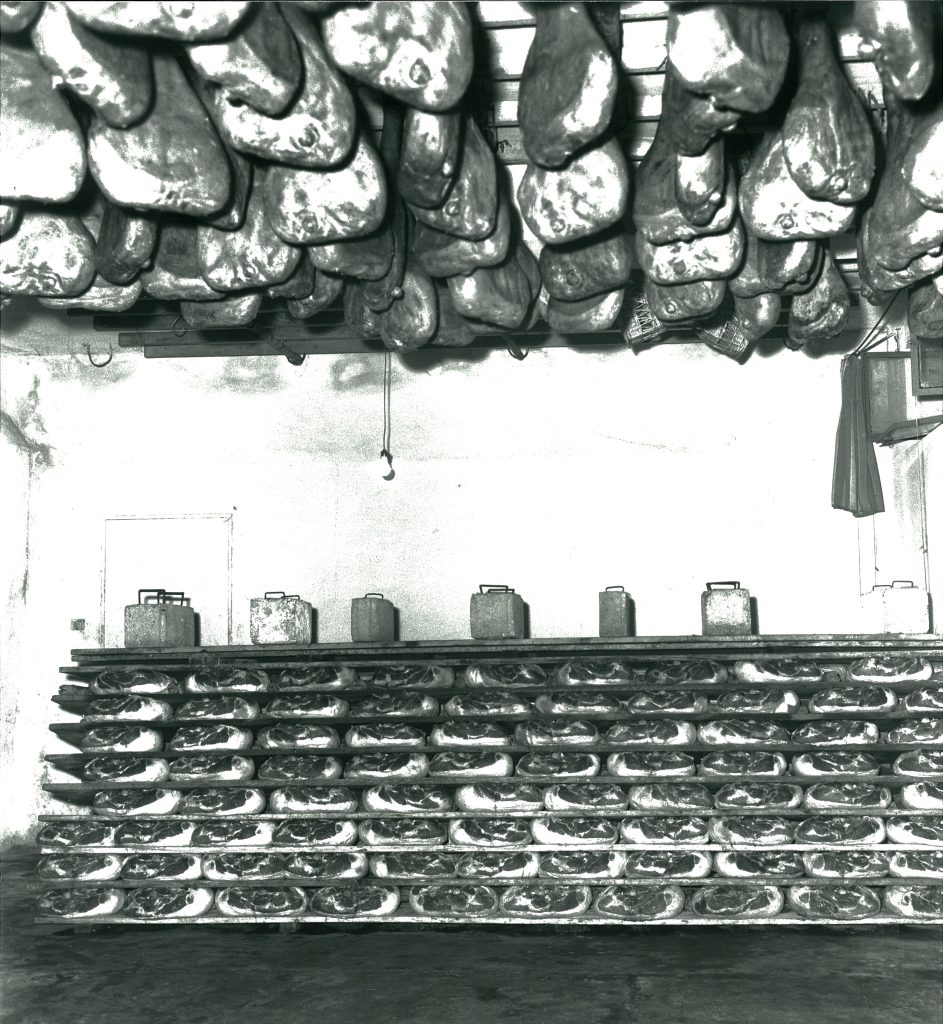 Cantine di stagionatura del Prosciutto San Daniele Alberti